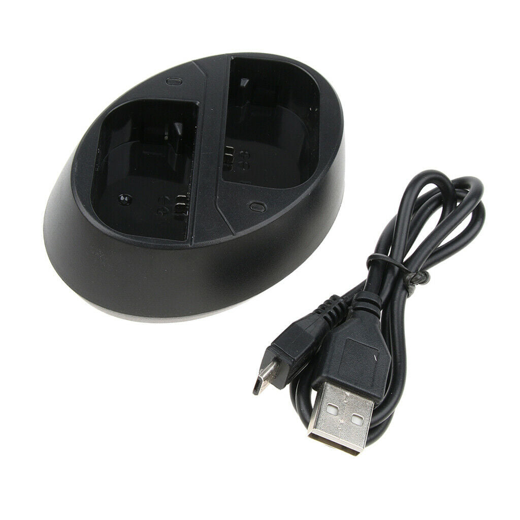 LP-E6 Dual Charger For Canon EOS 5D Mark II/III, 60D, 7D, 6D DSLR Cameras