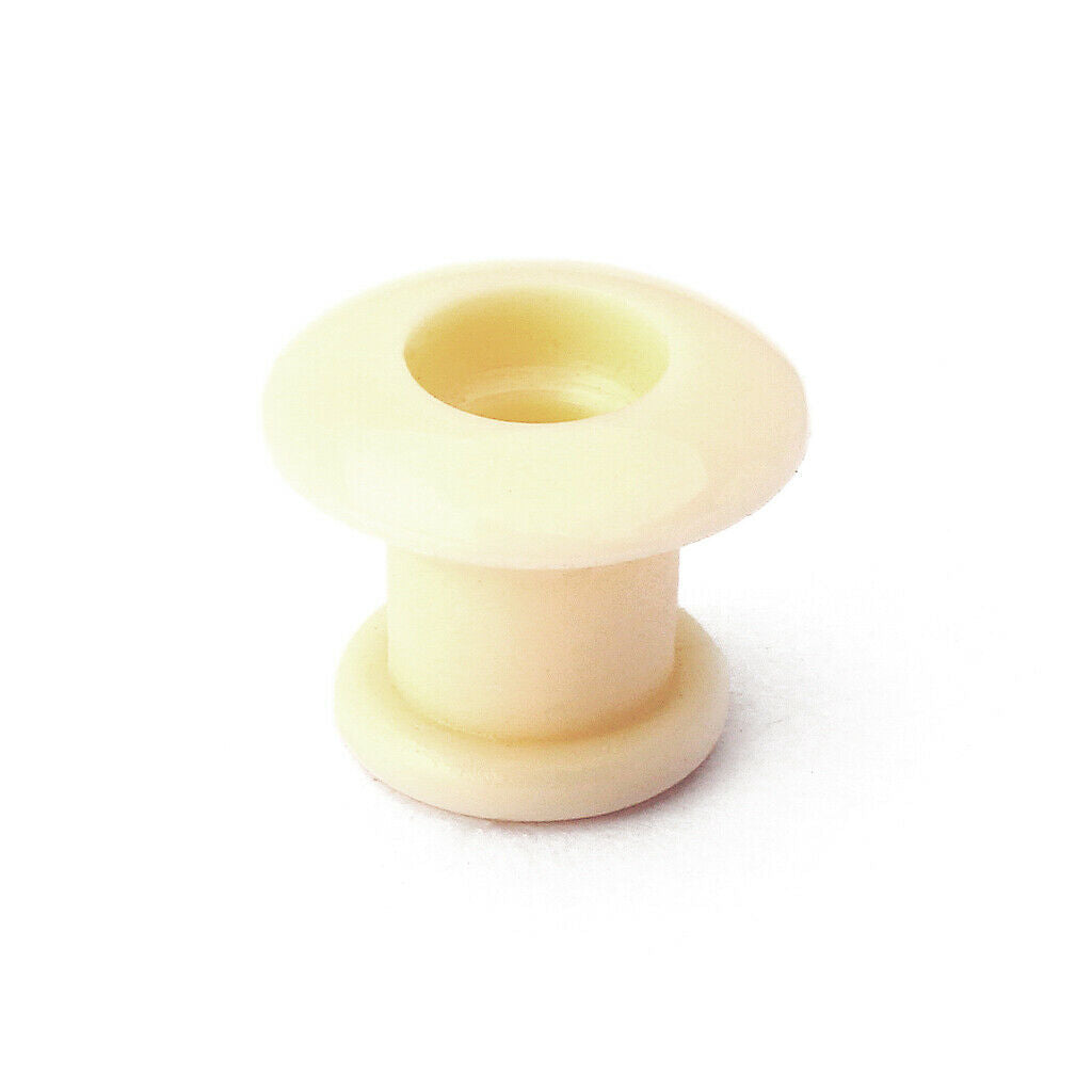 1 Set ABS Plastic Strap Lock Button with Screws Gasket for Guitar Bass Parts