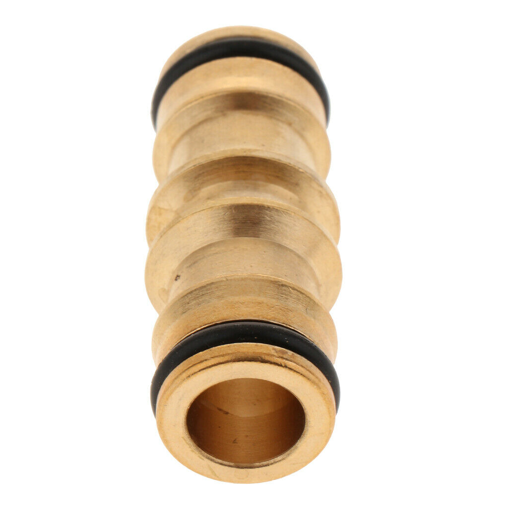 Brass 1/2 inch Quick Connect to Standard Hose Male to Male