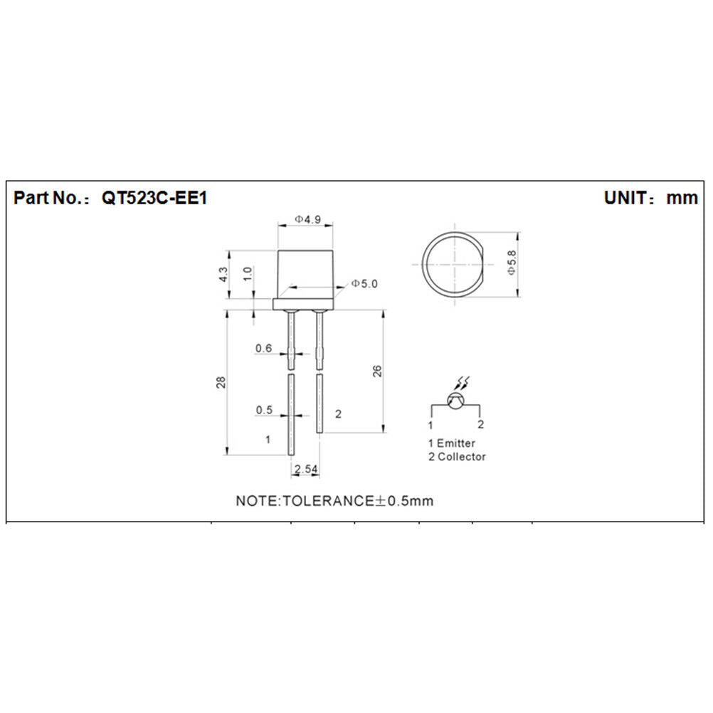 10Pcs innocuous photoresistor 5mm 5800B LDR resistor light dependen OmT Qx