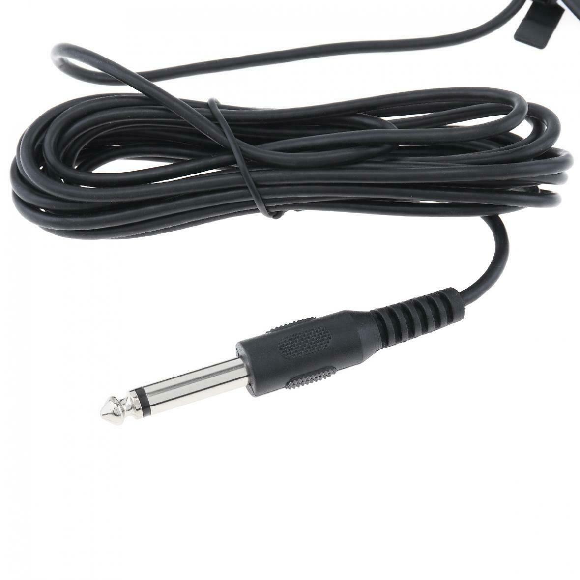 Universal Black Guitar Sound Pickup w/ 2.9m Cable for Acoustic Classical Guitar