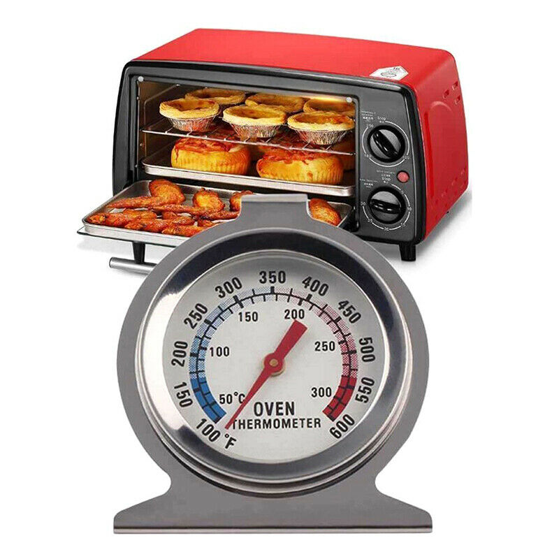 StainlessSteel Oven Cooker Thermometer Gauge Thermometer Grill Temperatur.l8