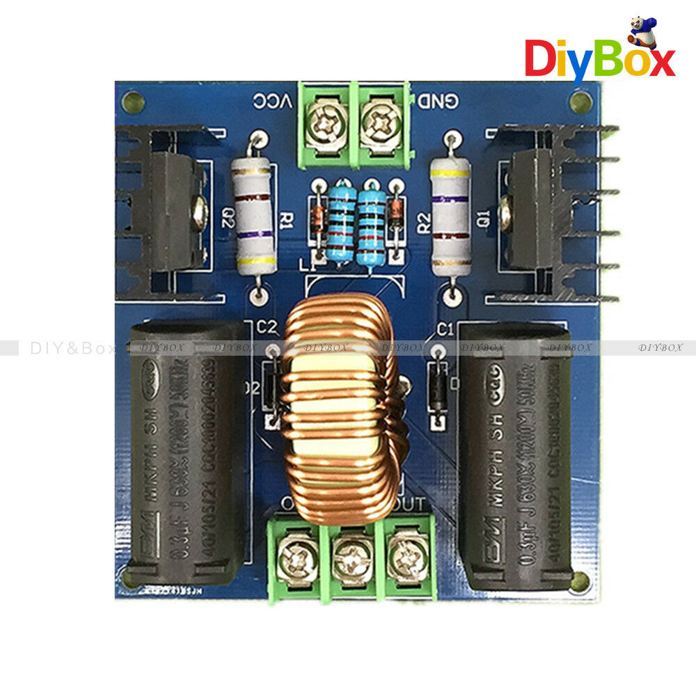 DC 12V-30V ZVS Tesla Coil Driver Generator 10A 200W High Voltage Power Supply