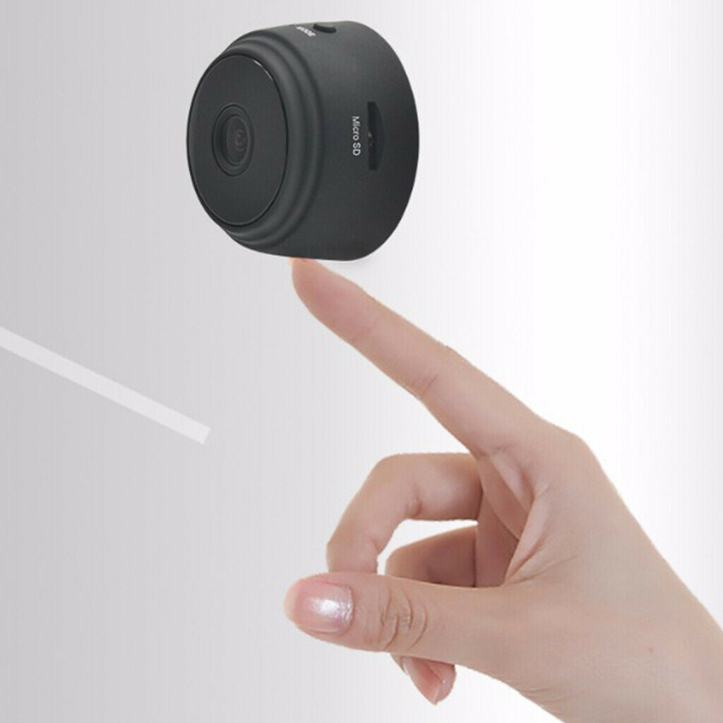 Mini Black Full-HD 2.0MP CMOS Smart IR IP Camera Home Outdoor Night Vision