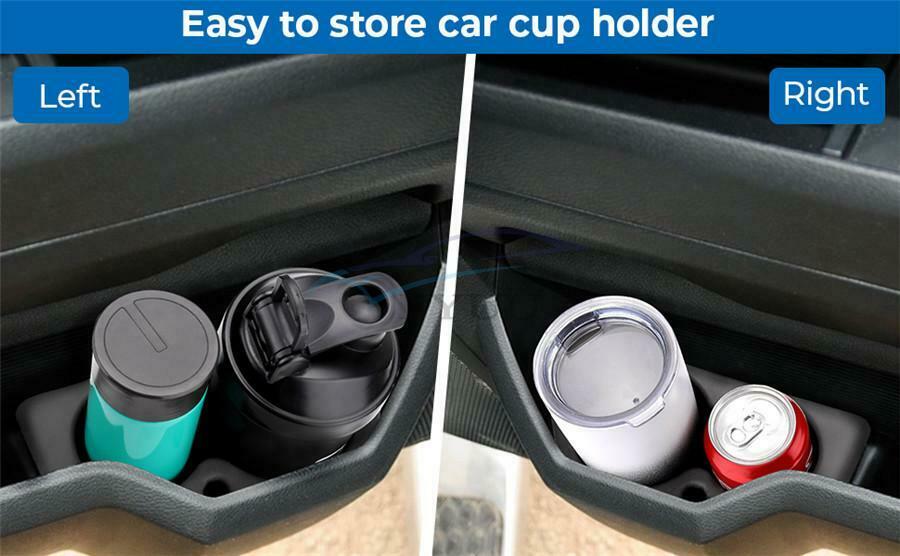 For Dodge Ram 1500 2500 2009-18 Car Door Cup Holder Storage Box （Left + Right）