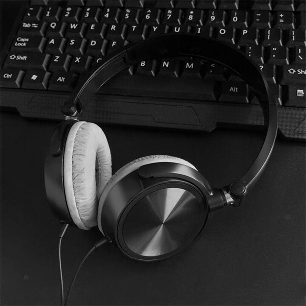 S1 Headset Heavy Bass Game Karaoke Voice Headset Phone Headphone black