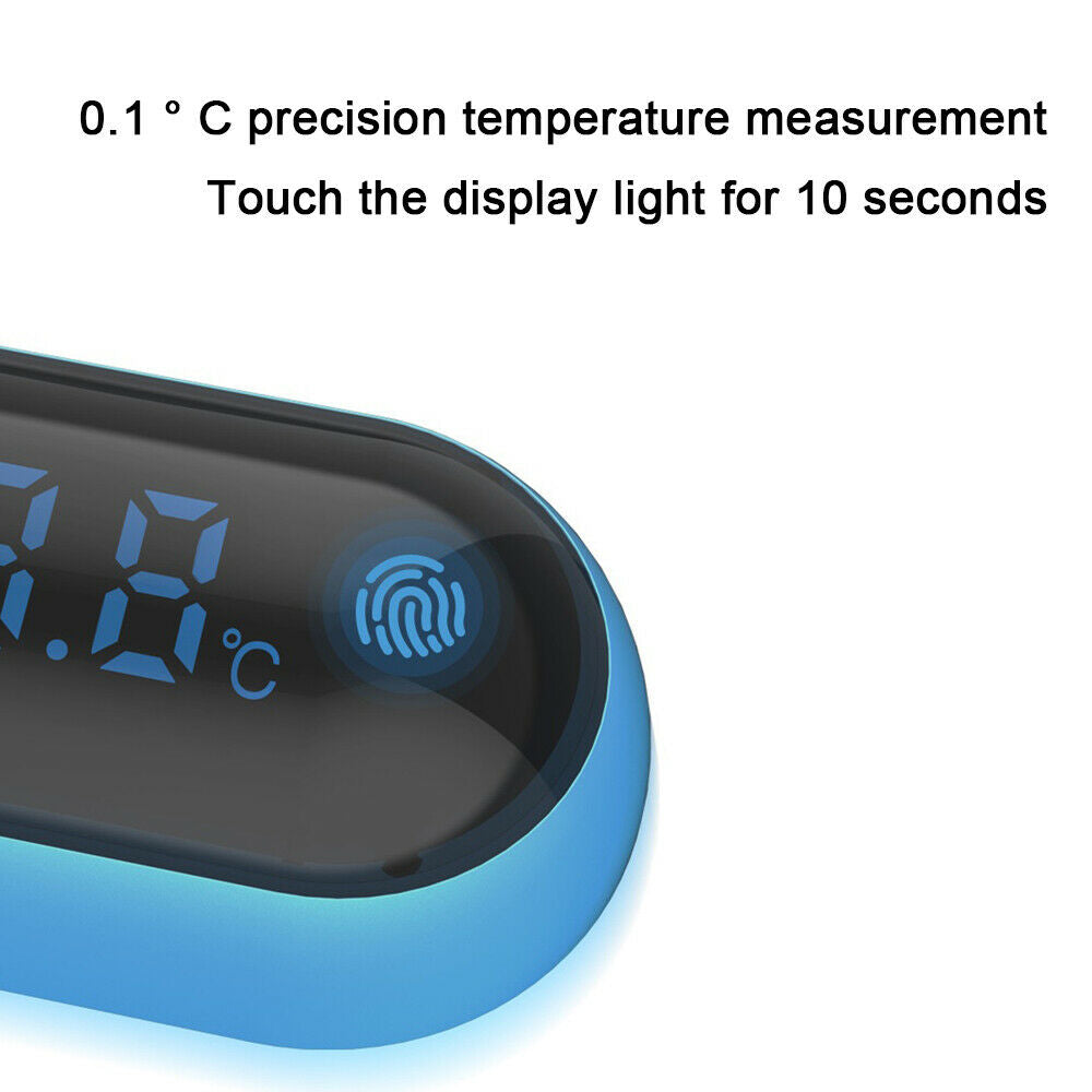 1PC Aquarium Fish Tank Water Thermometer Digital Electronic LED Touch Controller
