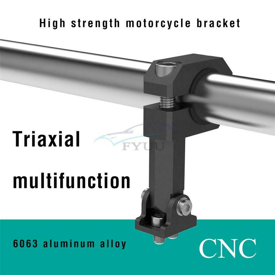 1PCS CNC Aluminum Motorcycle Headlight Handle Fork Mounting Bracket 20-26MM
