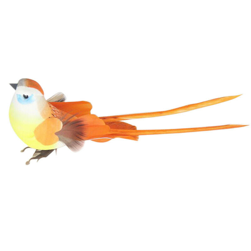 DIY mini craft birds artificial bird feather foam simulation bird home de.l8