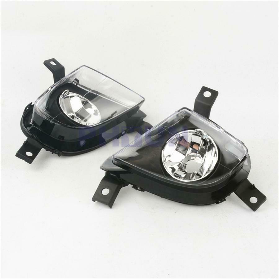 For BMW 3-Series E90 E91 09-11 Sedan Wagon Clear Lens Fog Lights without Bulb 2x