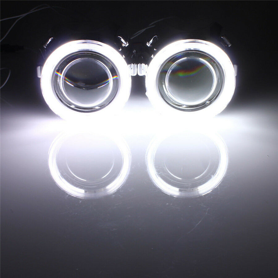 2.5" Halo Ring Angel Eye LHD/RHD Bi-Xenon HID Projector Headlight Conversion Kit