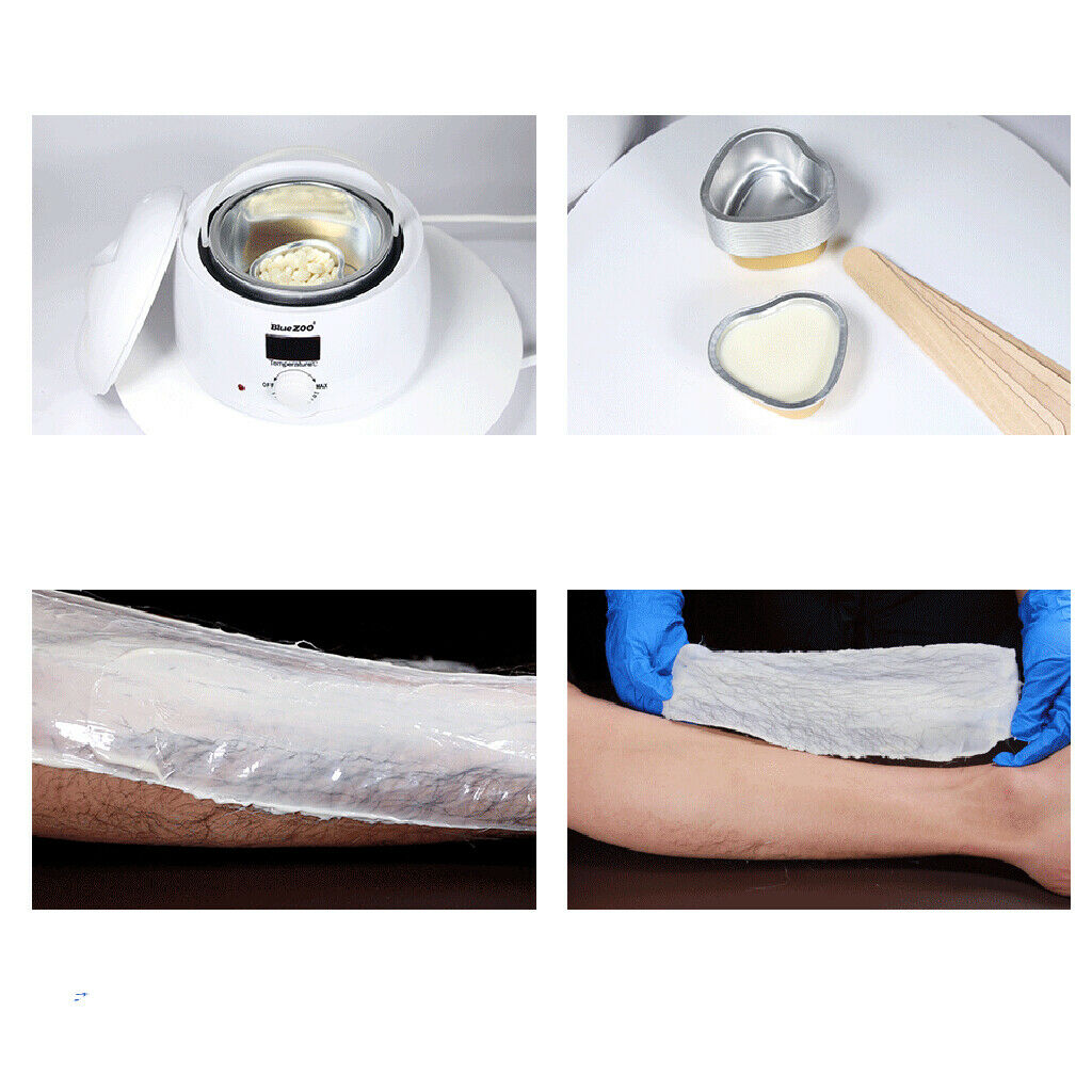 2Bags 200g Hard Wax Beads Women Men Hair Removal Depilatory Waxing Beans