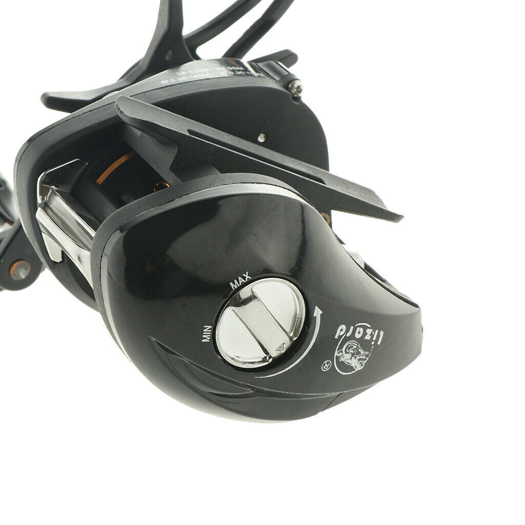 Powerful Long Casting Baitcasting Reel with Magnetic Brake System Right Hand