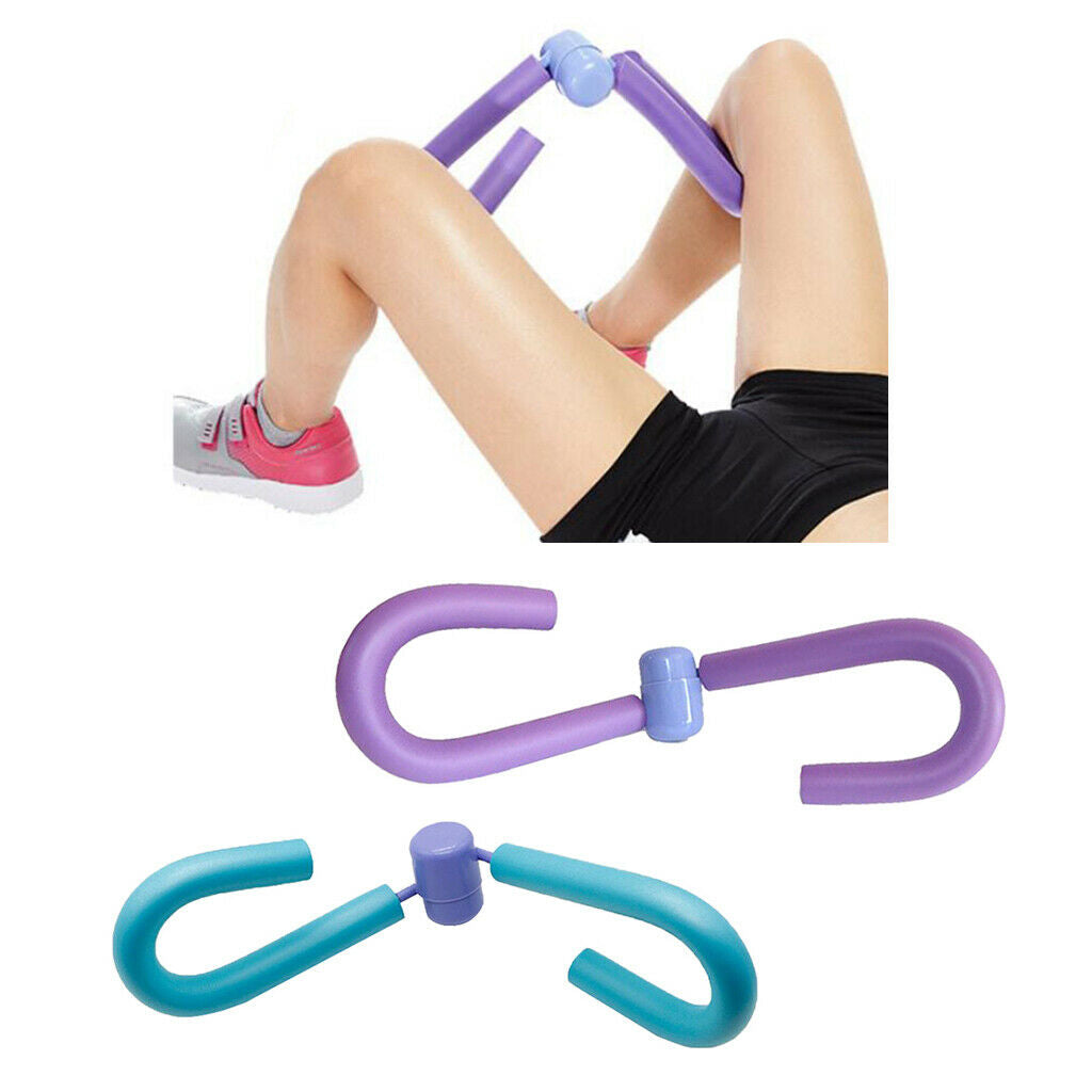 2 Pieces Practical Thigh Exerciser Slimmer Master Gym Training Toner Sculpt