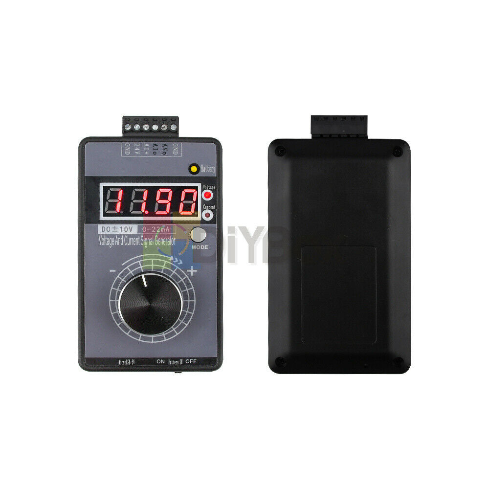 Handheld 0-10V 0-5V 4-20mA Signal Generator W/ LED Display Rechargeable Battery