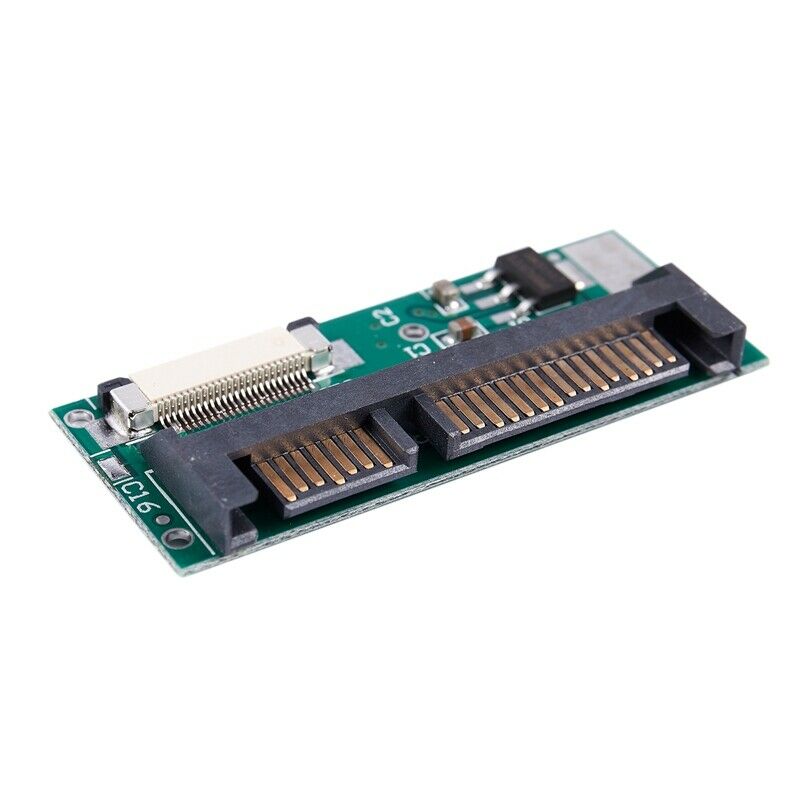 1.8" ZIF CE SSD D to 7+15 Pin SATA Adapter Converter w FFC Cable S8D8D8