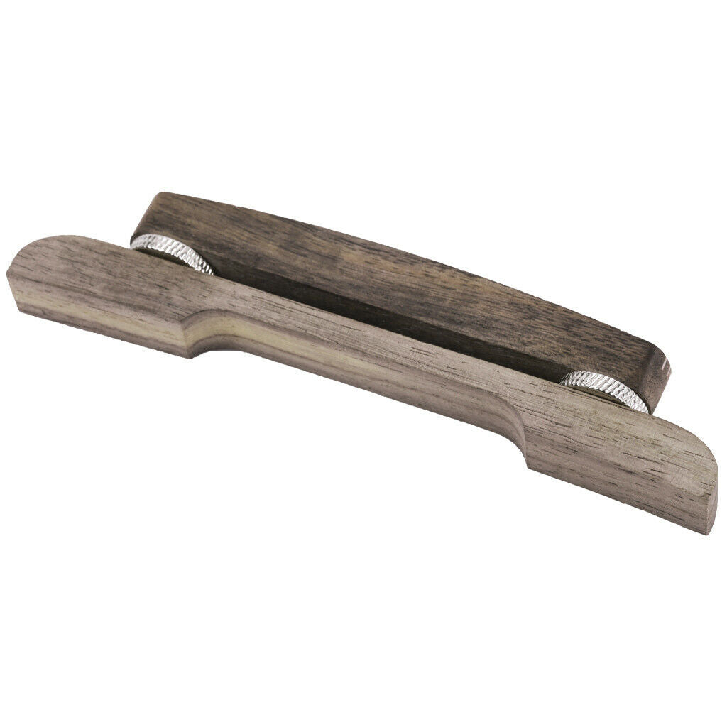 Guitar bridge Carved rosewood saddle for bass guitar, adjustable