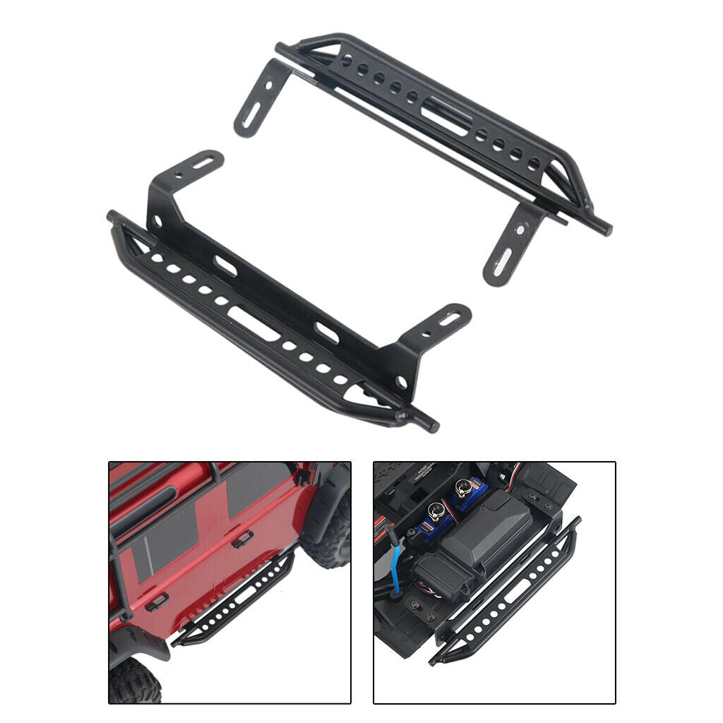 2pcs Side Pedal For TRX4 Defender Bronco 1/10 RC Crawler Accessories Parts