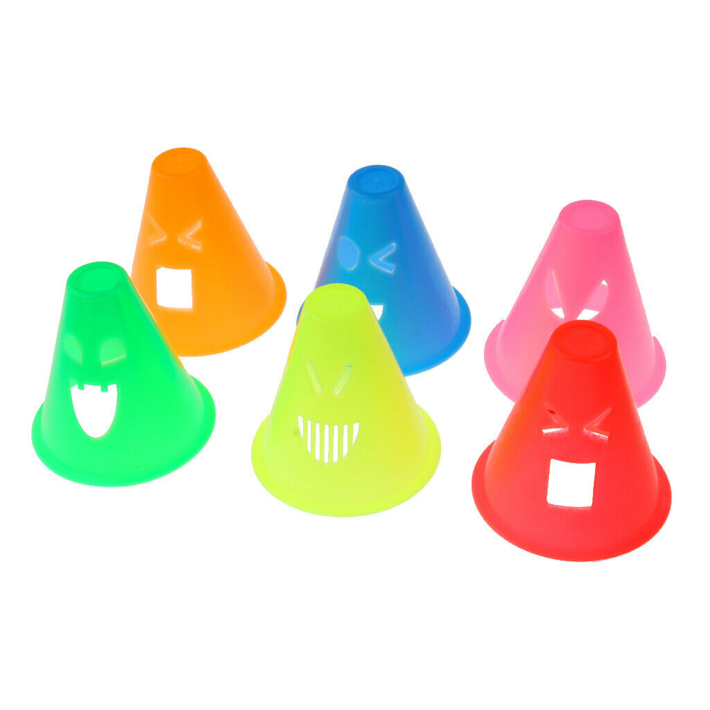 12pcs Marker Cone Warning Cone Training Cone For Kids Outdoor Sport