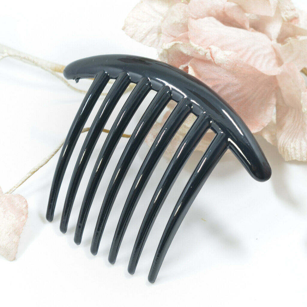 10x DIY Side Hair Comb 7 Teeth Hair Clips Slides Women Girls Hair Accessories