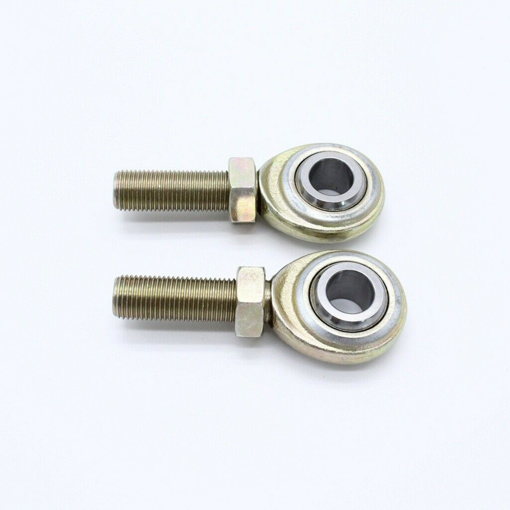 2x CMR-8&CML-8 1/2 x 1/2-20 Male LH RH Rod Ends Heim Joint Heims Jam Nut new