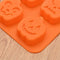 Silicone Pumpkin Mold for Chocolate Candy Jelly and Pudding Handmade Soap Baking