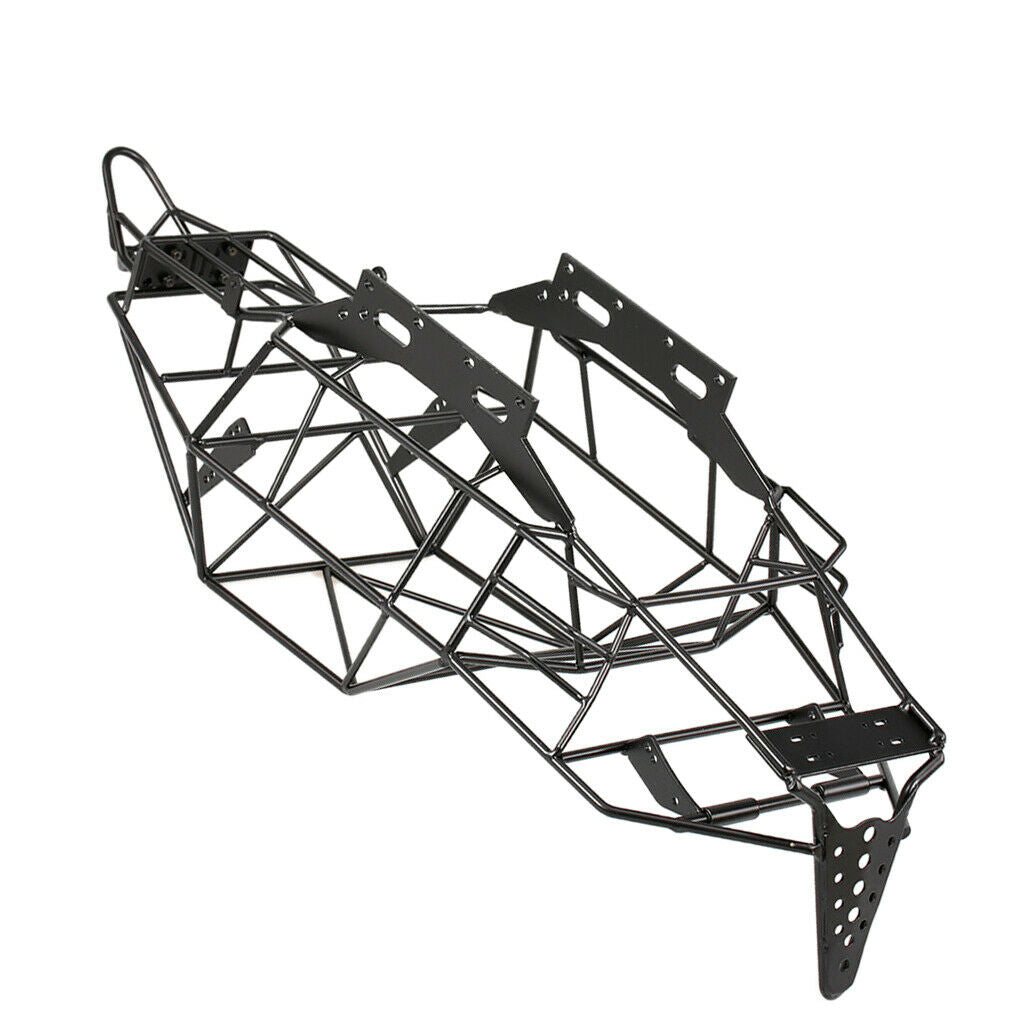 Black Roll Cage Frame Cage Upgrade Parts for RC 1/10 Scale Axial Wraith RR10 AX