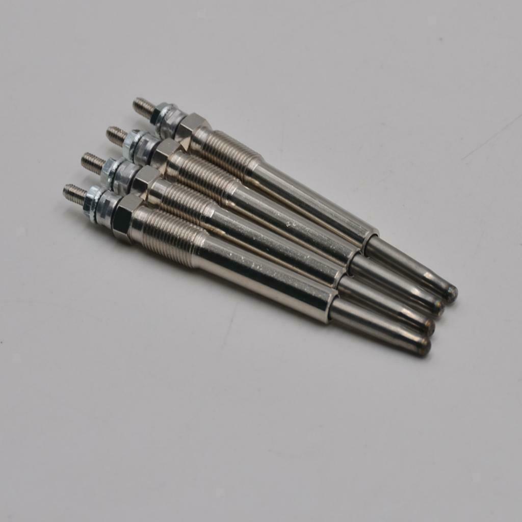 4 Pieces High performance Heater Glow Plugs Coil Quick Start Hotter Sets