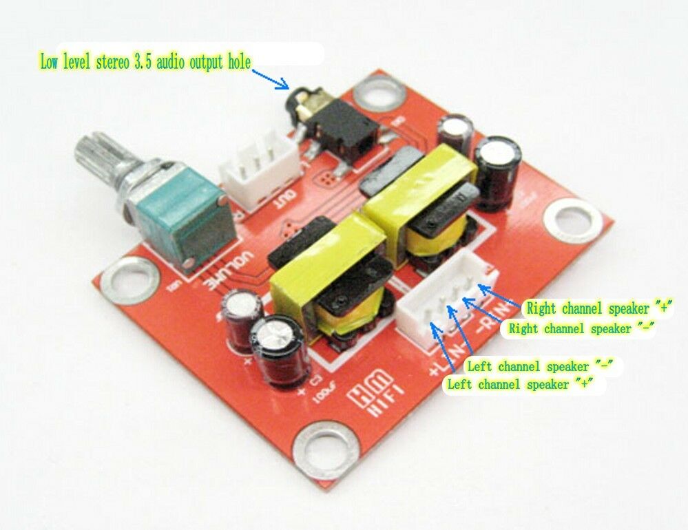1pcs Level filter Audio converter For Car audio subwoofer High to low transition