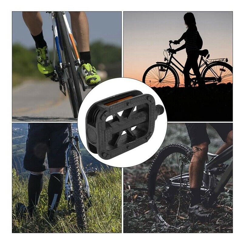 Bicycle Pedals,Road Mountain Bike Outdoor Sport Anti-Slip Bea Pedals for MosH5Z9