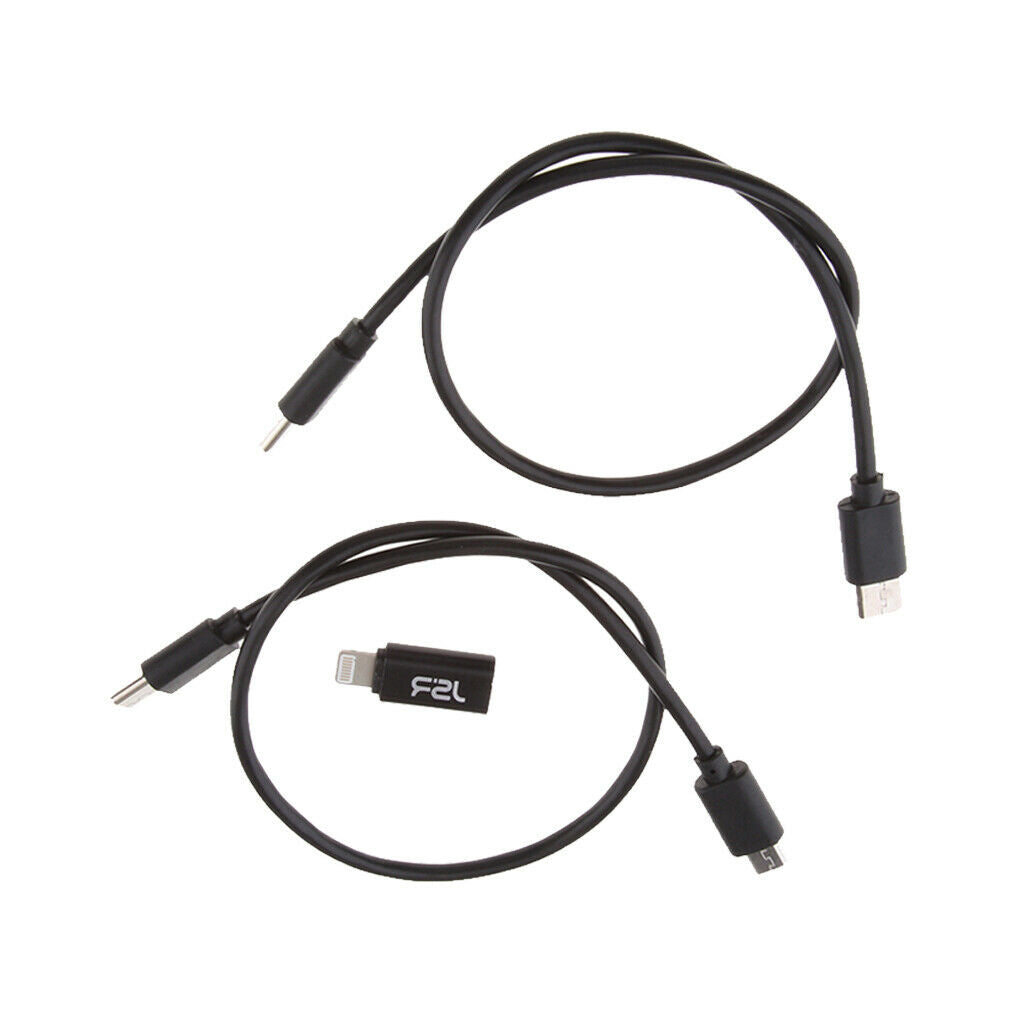 Type C (USB-C) / Micro USB Male Data Cable Cord Adapter for OSMO POCKET