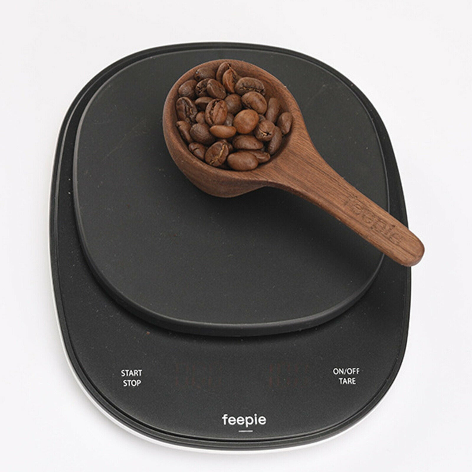 Wooden Coffee Scoop Measuring Spoon for Coffee Bean Ground Beans Tea