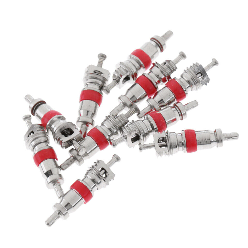 10Pcs Replace Tire Tyre Valve Core Schrader Valve Remover Tire Valves Core