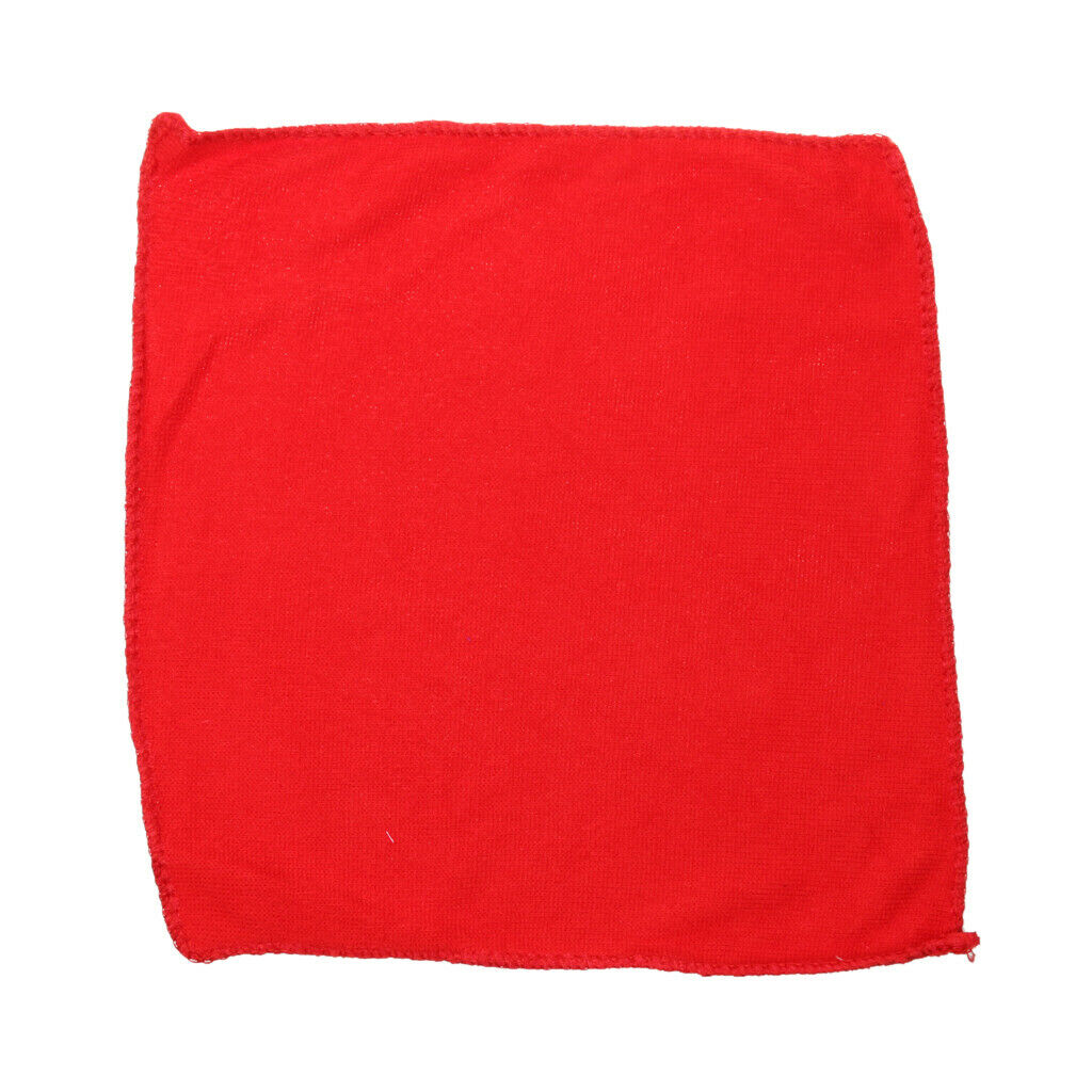 3X Nano Billiard Cue Clean Towel Pool Table Cue Ball Fishing Rod Towel Red