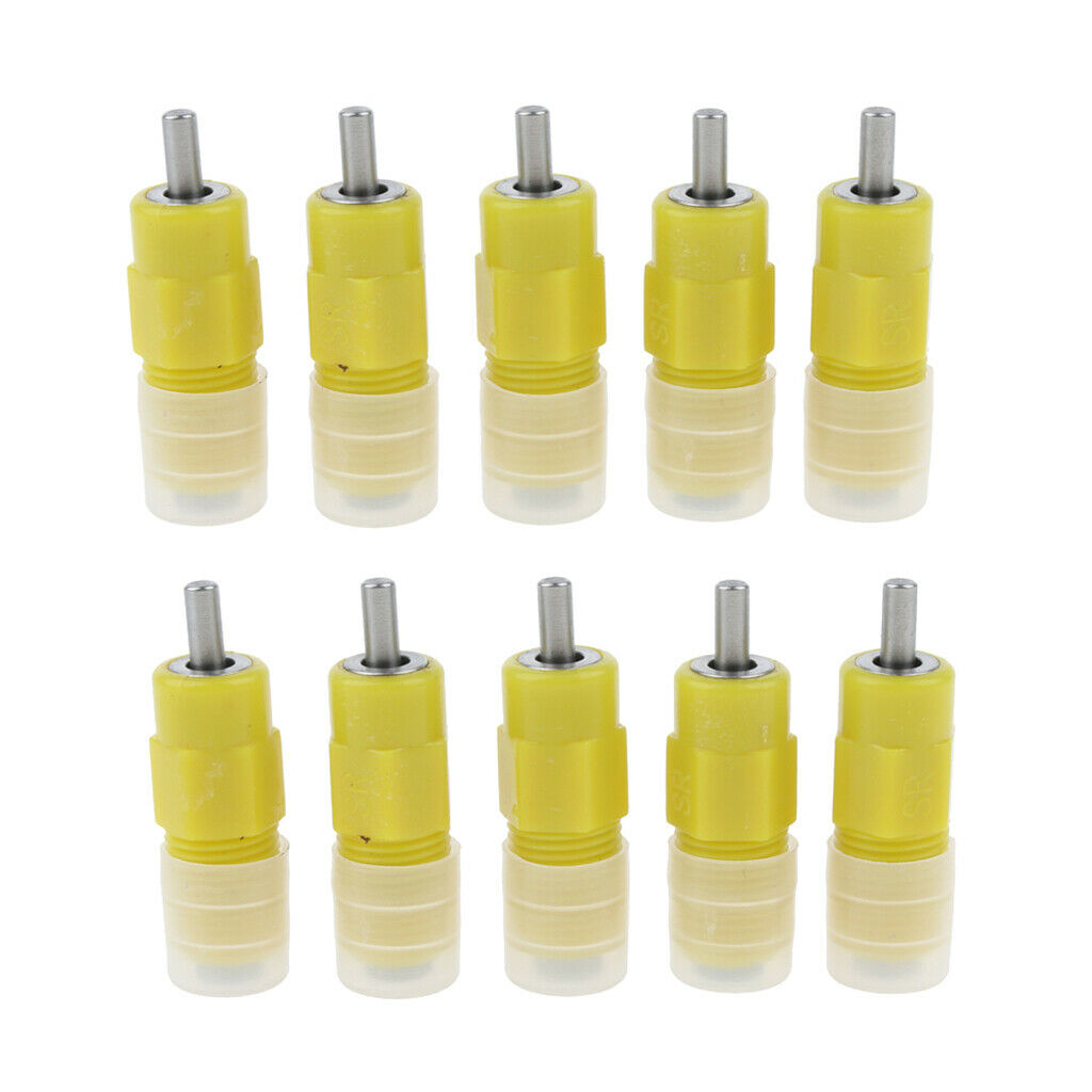 10Pcs Automatic Water Feeder Waterer Drinker Nippers for Chicken Duck Chicks