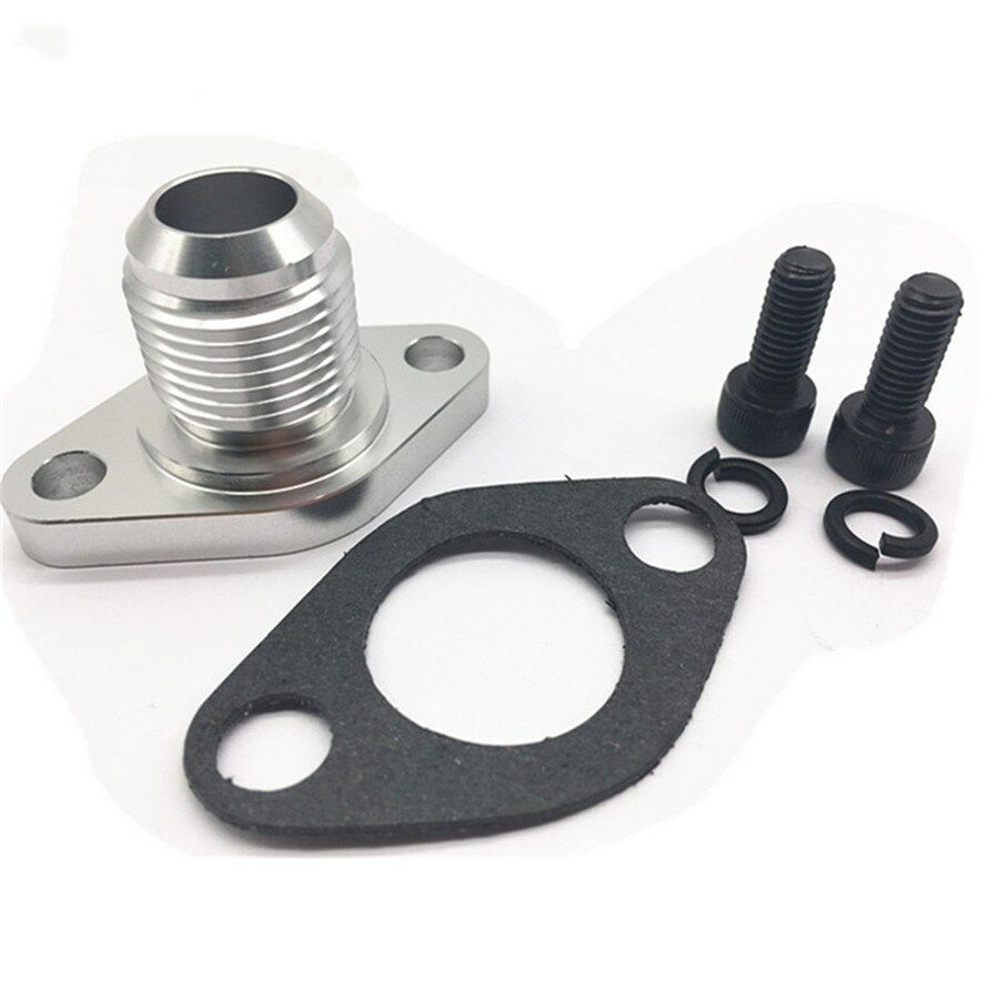 1x AN12 Oil Drain Flange+1x Oil Drain Gasket+2 x M8x1.25mm Bolts