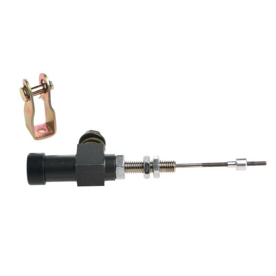 M10x1.25mm Motorcycle Hydraulic Clutch Master Cylinder Rod Brake Pump black