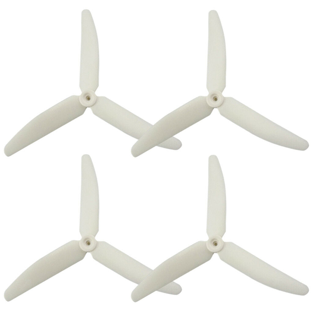 4 Pack 3-blade Propeller Prop for   X4 H502S H502E RC Spare Parts White