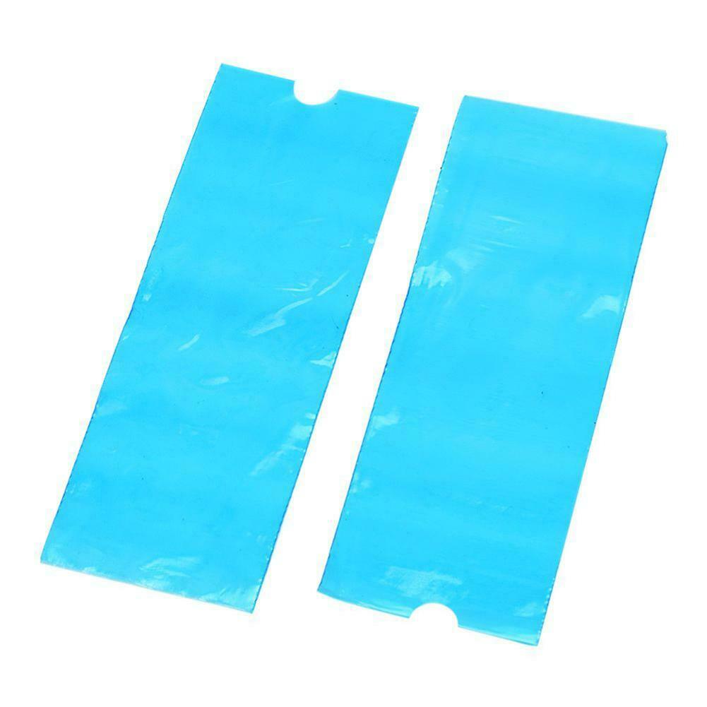 200pcs Tattoo Clip Cord Sleeves Medical Hygiene Machine Cover Bag Blue @