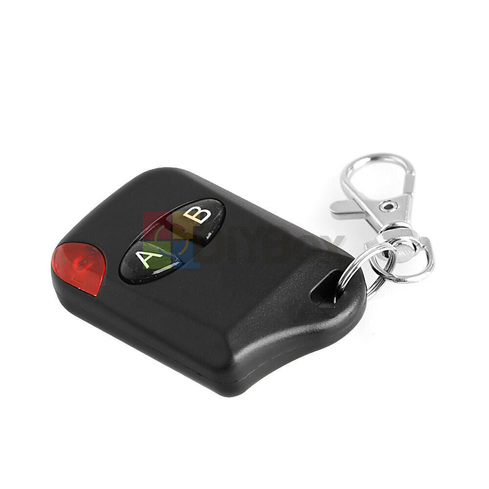 DC 12V 2 Button 433MHz RF Wireless WIFI Remote Control Transmitter Garage Door