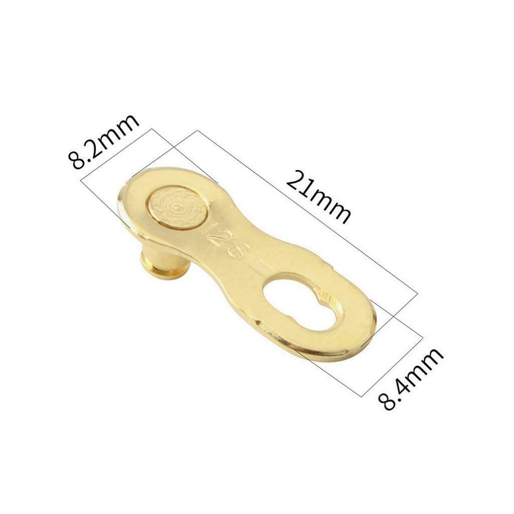 2 Pair Bike Chain Speed Quick Link MTB  Buckle 12 Speed Chain Lock