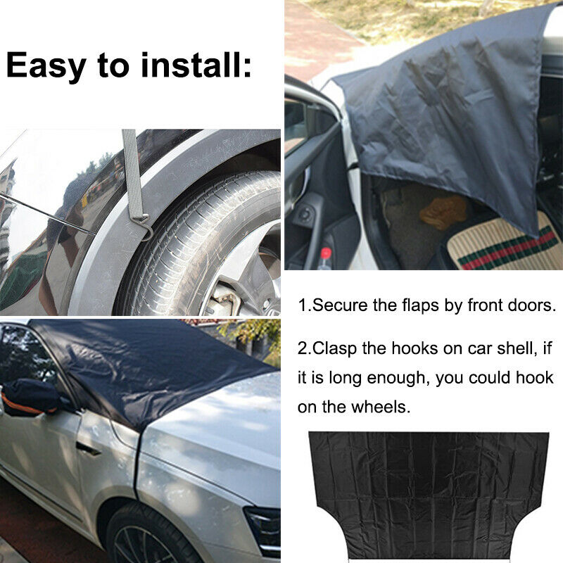 Auto Windshield Frost Guard Snow Cover Sunshade Ice Shield Waterproof Protector