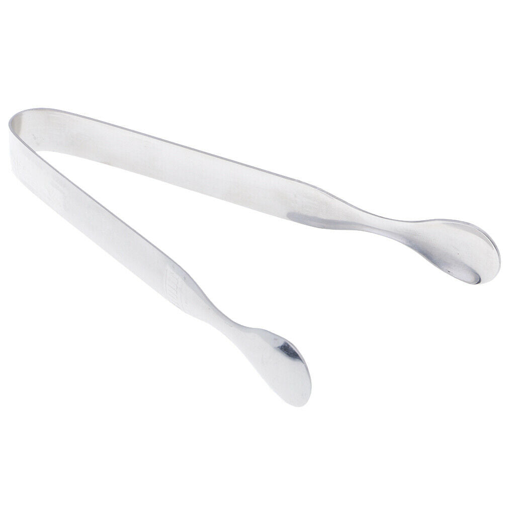 Stainless Steel Clip Ice Clamp Ice Tongs Tool Bar Kitchen Accessories 16.5cm