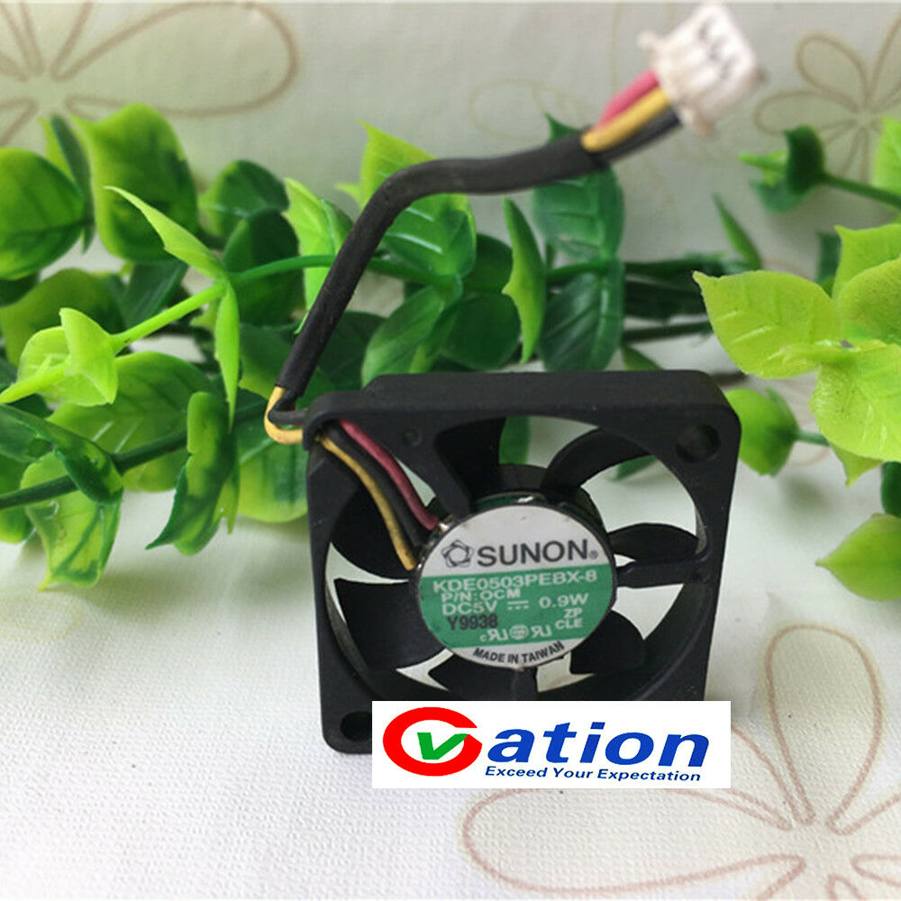 For Sunon KDE0503PEBX-8 Fan 5 Volt 0.9W 30mm x 30mm x 6mm