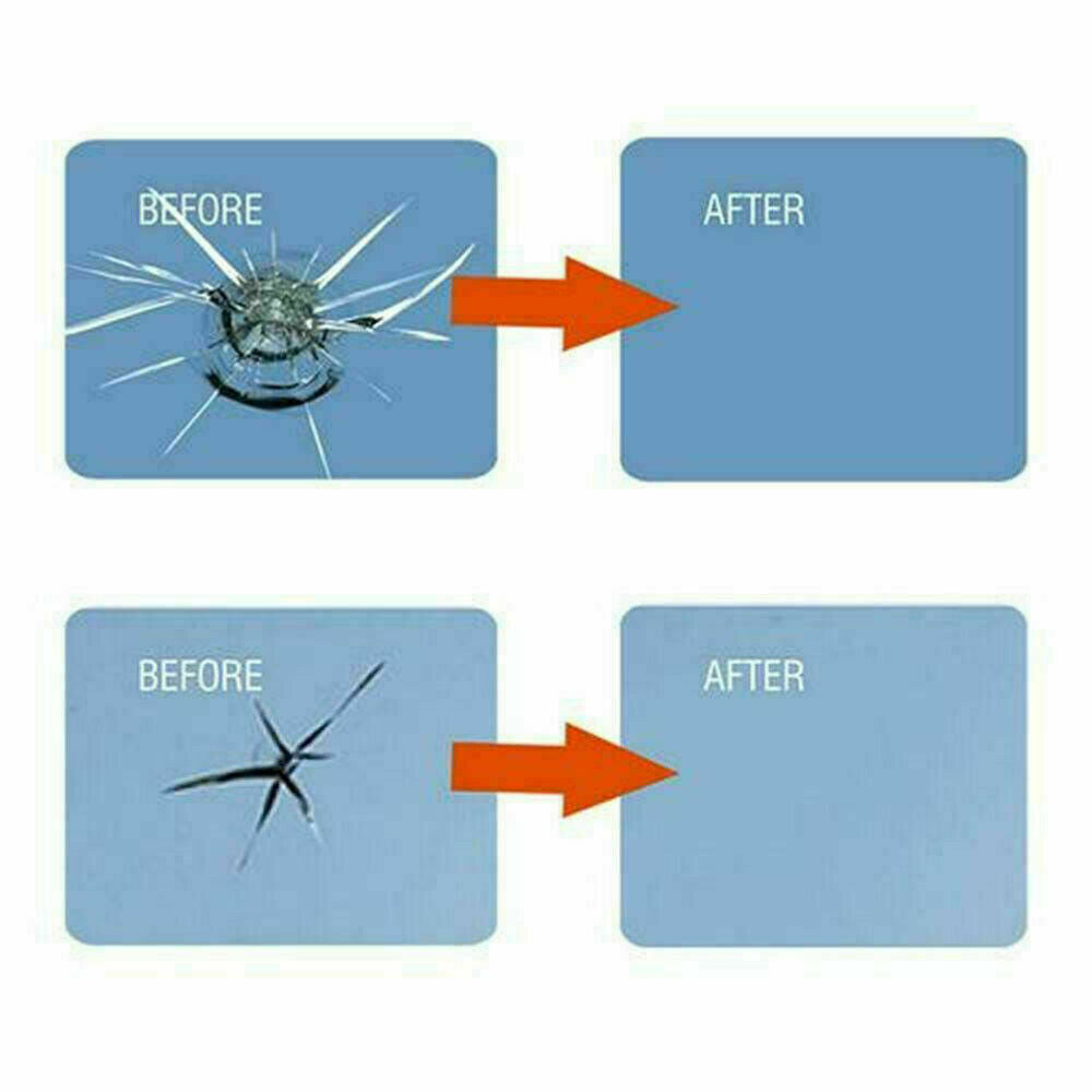 Automotive glass nano repair fluid.