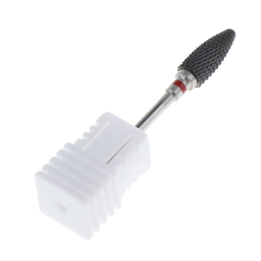 Ceramic Nail Drill Bit Grinding Head for UV Gel Acrylic Nails Polishing F