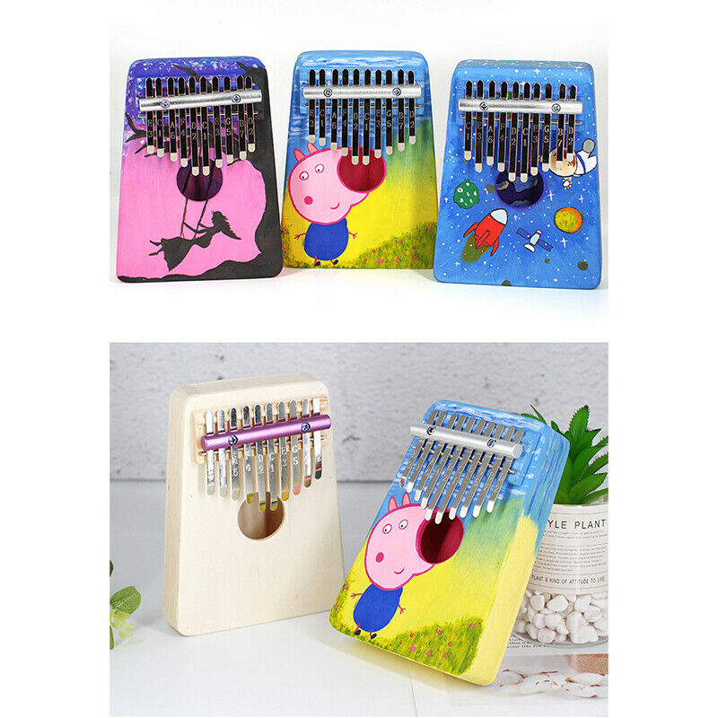 DIY thumb piano kalimba 10 key manual assembly finger piano keyboard instrumBDA
