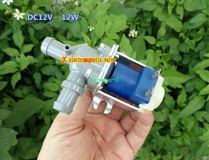 1pcs DC12V 12W DC Energized closed solenoid valve DIY fish tank gardening