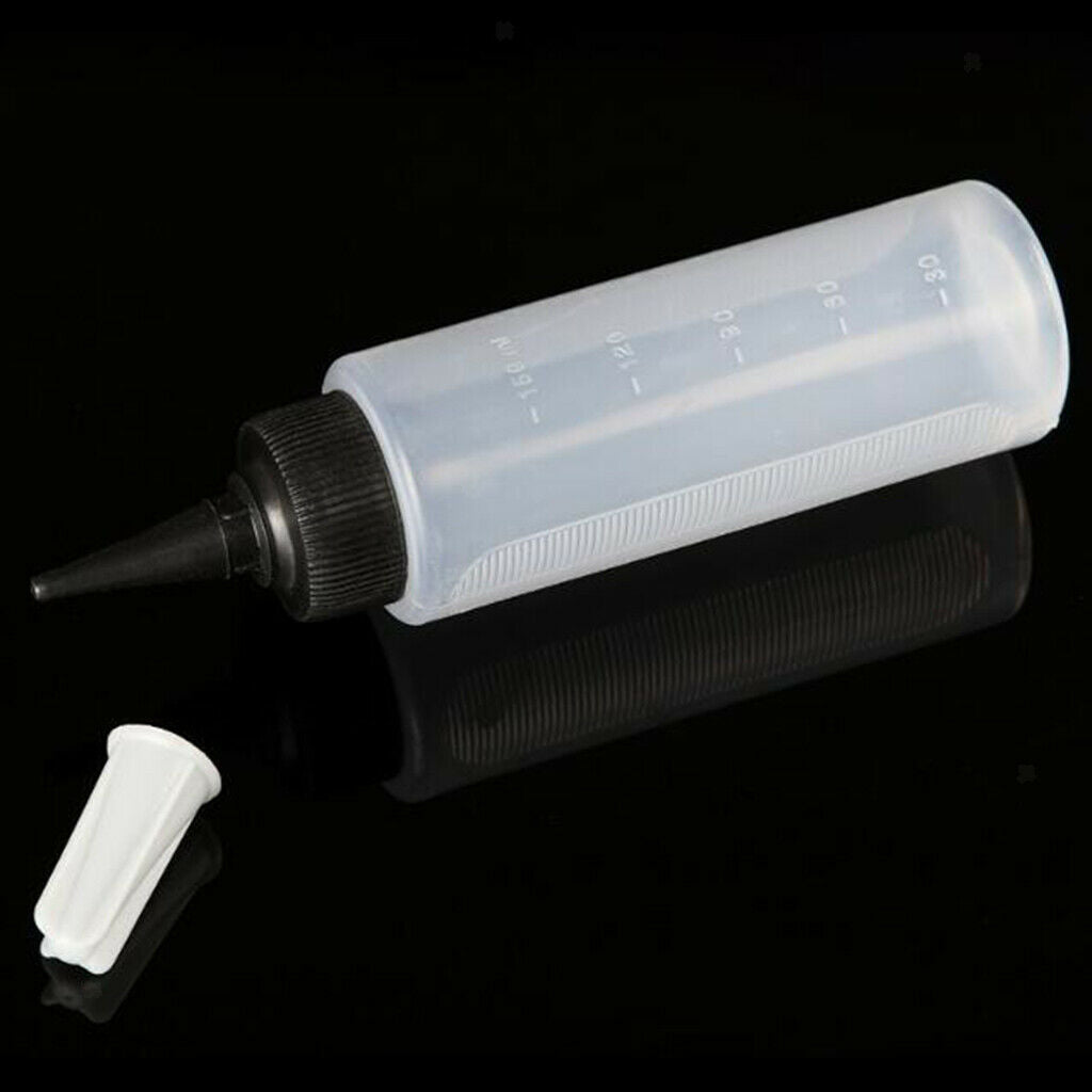 3x 150ml Salon Hair Color Measuring Applicator Bottle Hairdressing Hair Styling