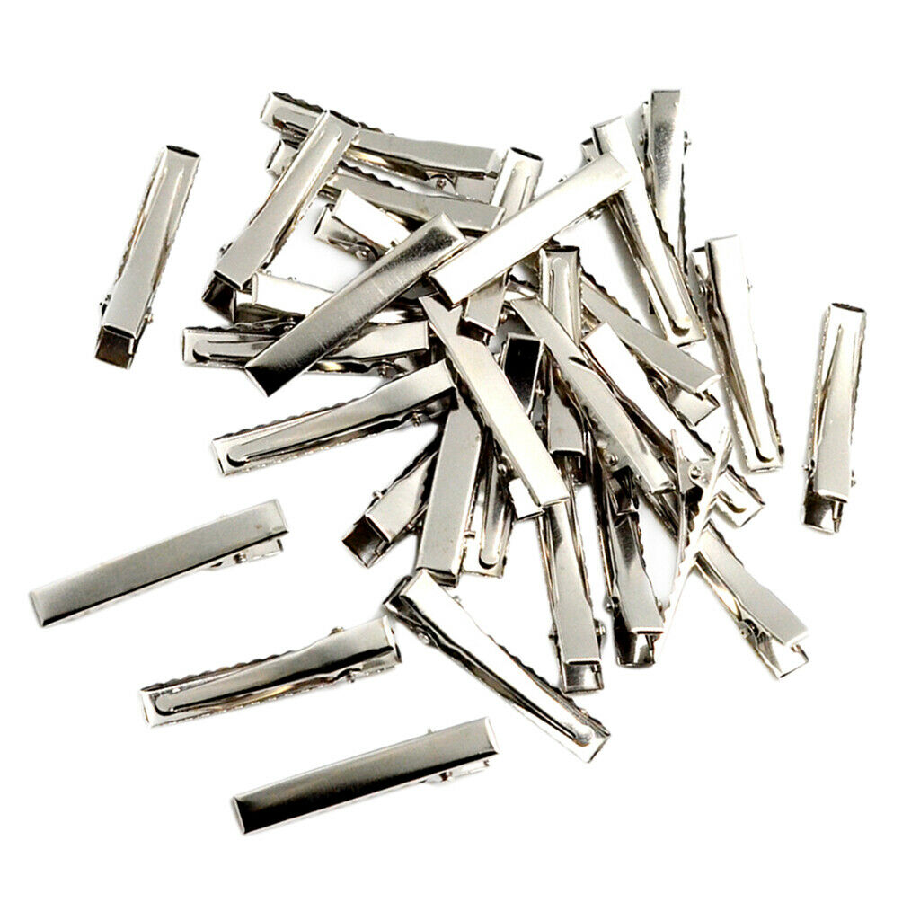 45mm Alligator Hair Clip Metal Hair Clip DIY Hair Clips - 30Pack